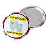 Carnaval button - VAN DE KAART NAAR DE KLOTE