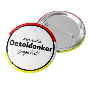 Carnaval button - 'NEN ECHTE OETELDONKER